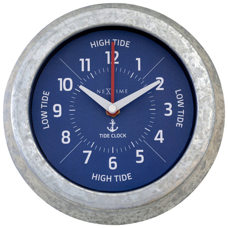 Nextime Metal Wall Clock Wayfair